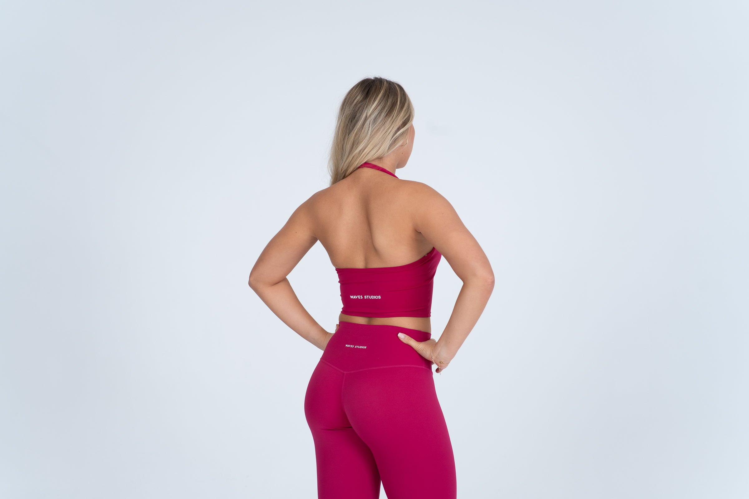 Glaze™ V-Neck Halter Tank