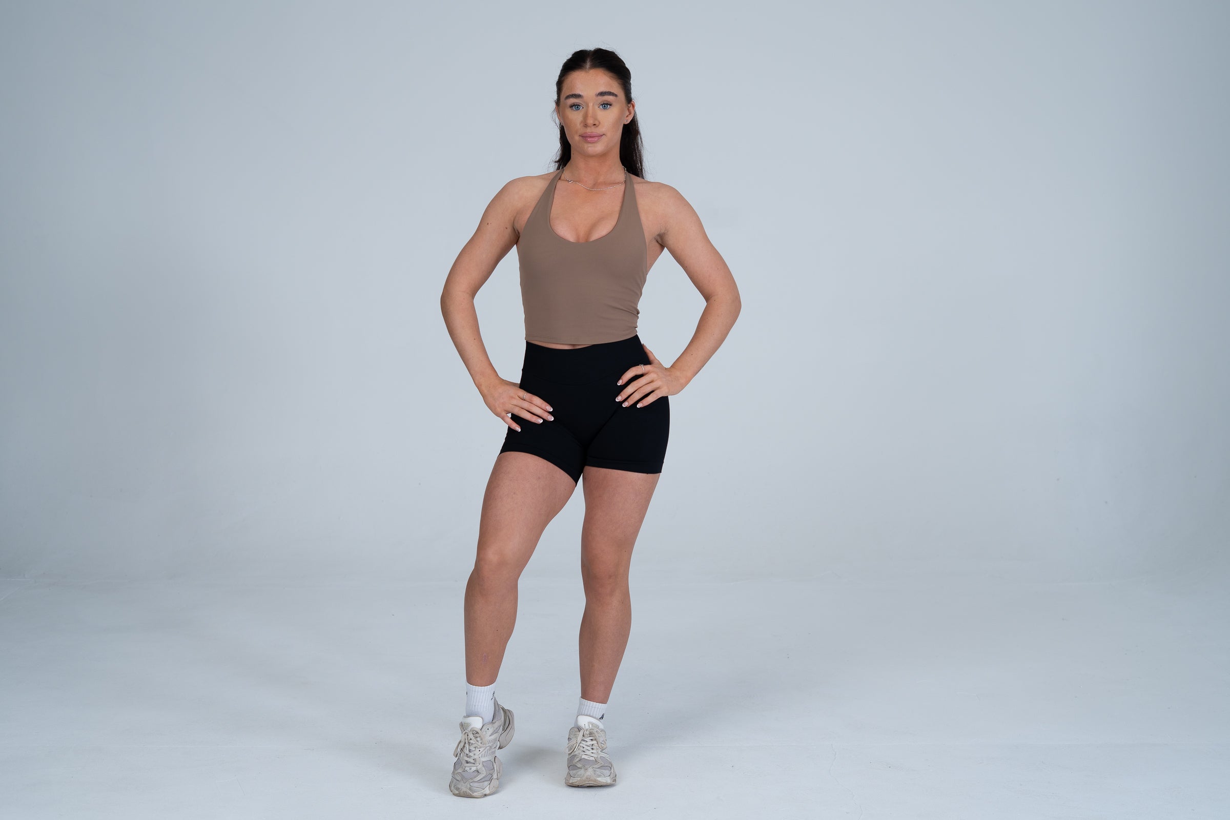 Glaze™ V-Neck Halter Tank