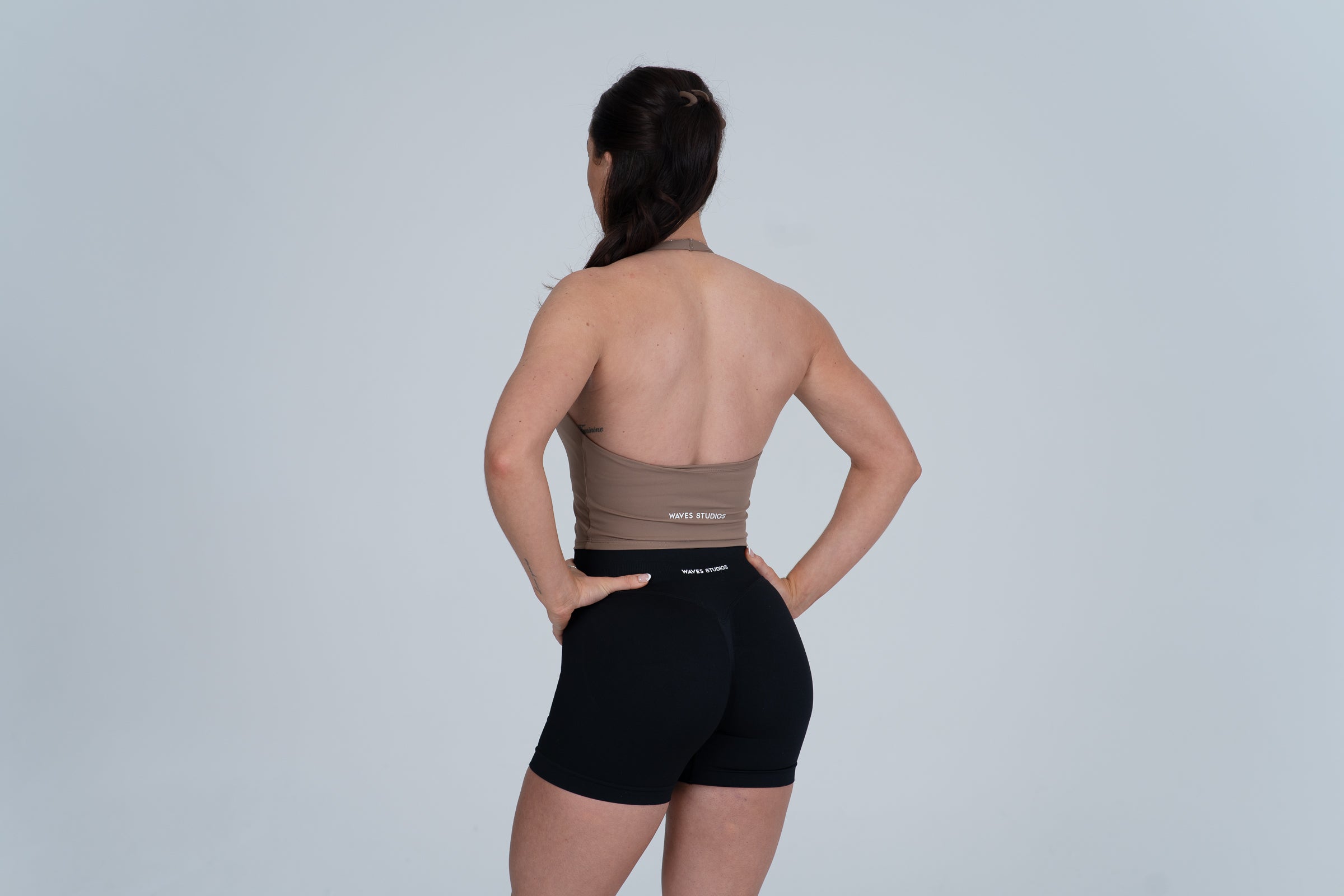 Glaze™ V-Neck Halter Tank