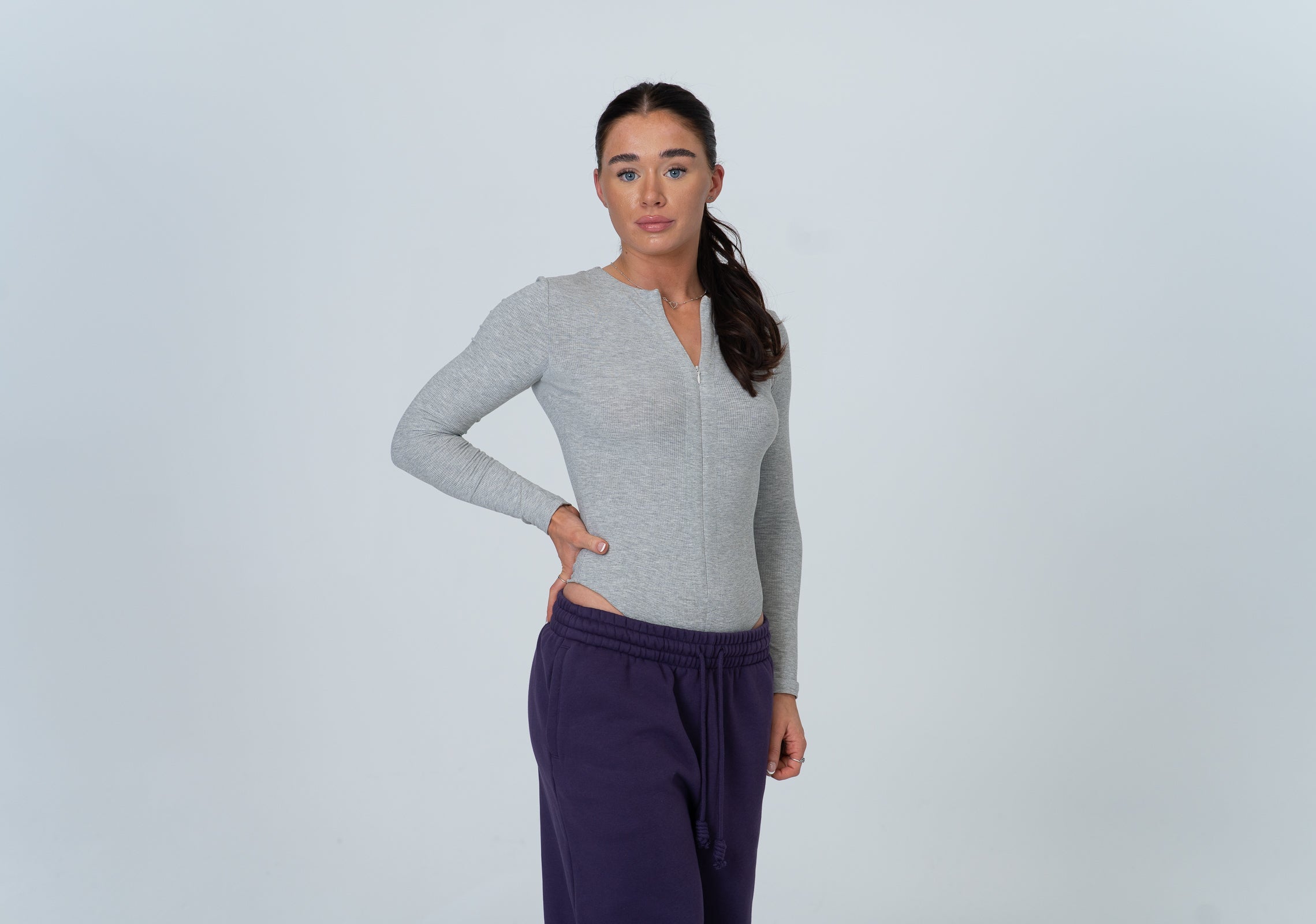 Invisible Zip Bodysuit