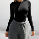 Crewneck Fitted LS Tee