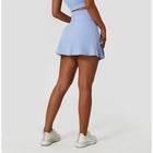 Side-Hem High Waist Skirt