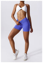 Crossover Seamless Scrunch Shorts