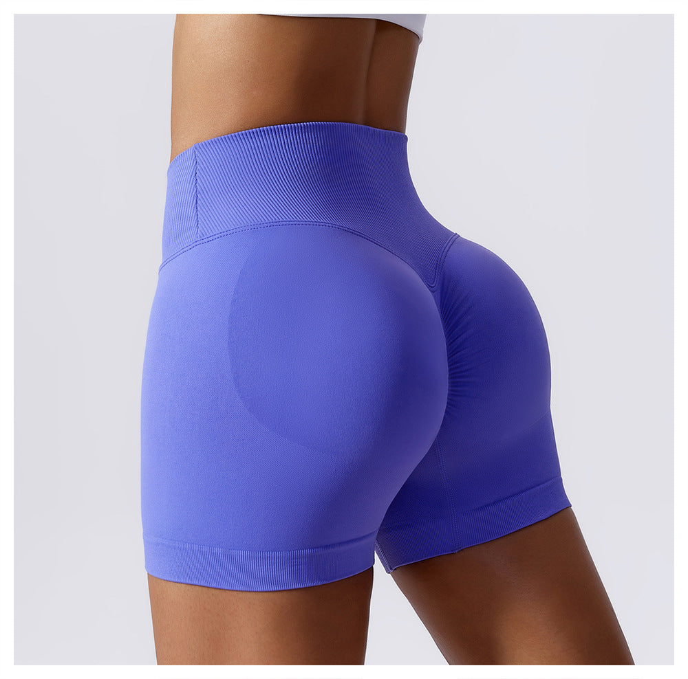 Crossover Seamless Scrunch Shorts