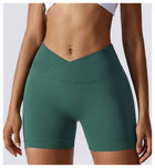 Crossover Seamless Scrunch Shorts
