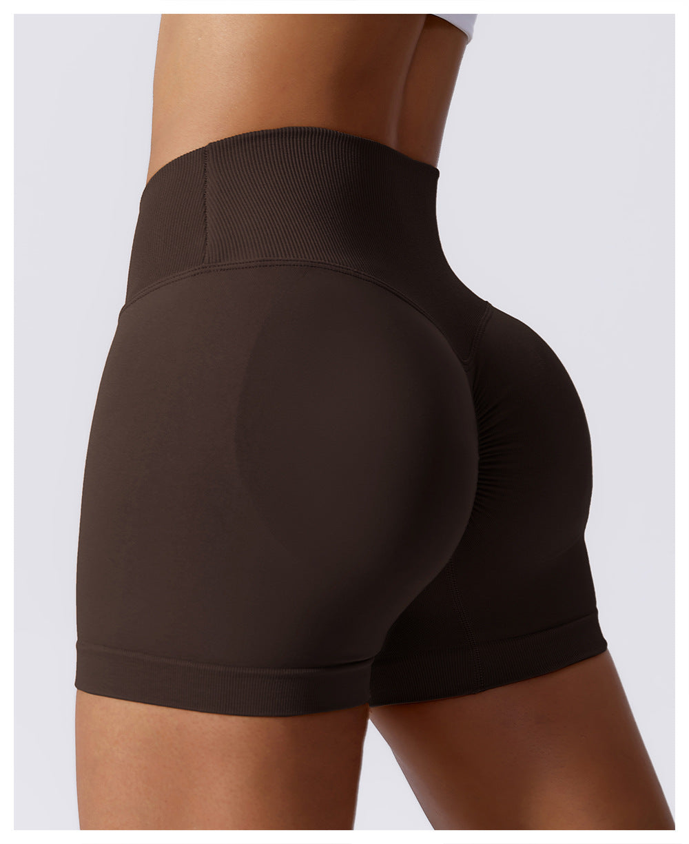 Crossover Seamless Scrunch Shorts