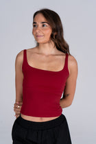 Softluxe U-neck Fitted Tank