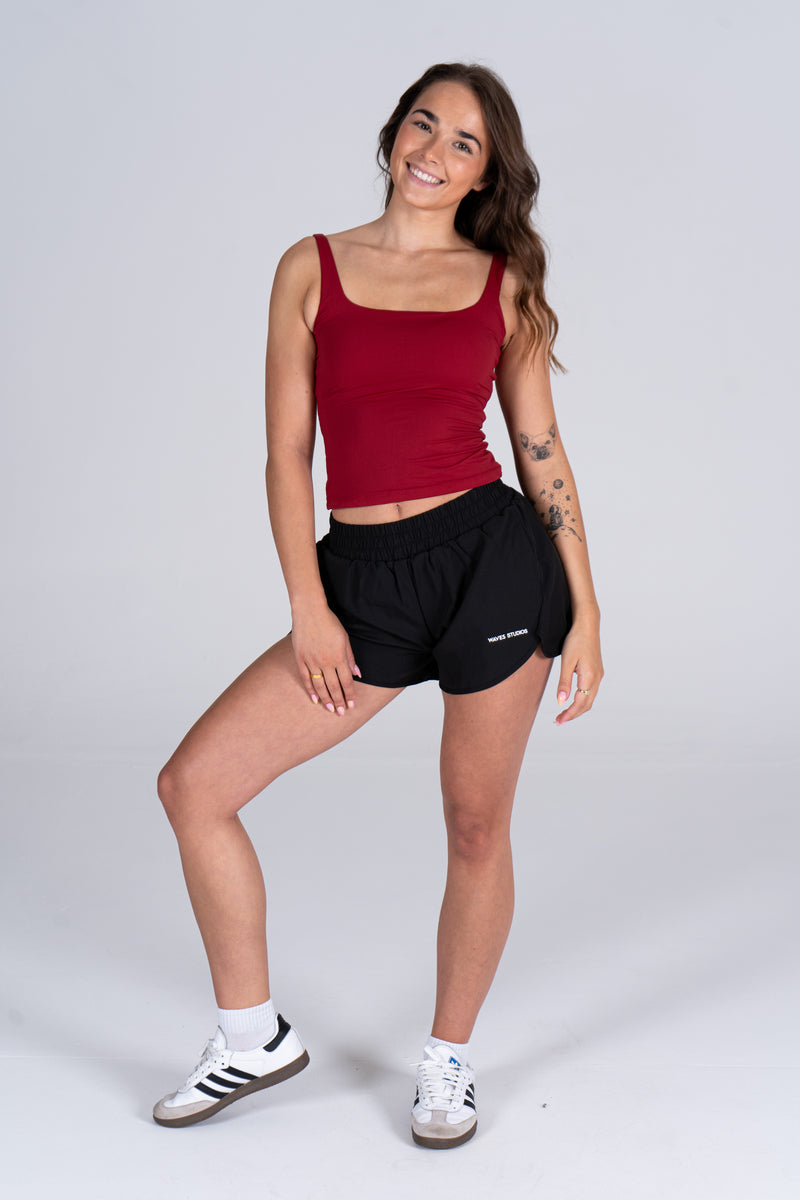 Softluxe U-neck Fitted Tank