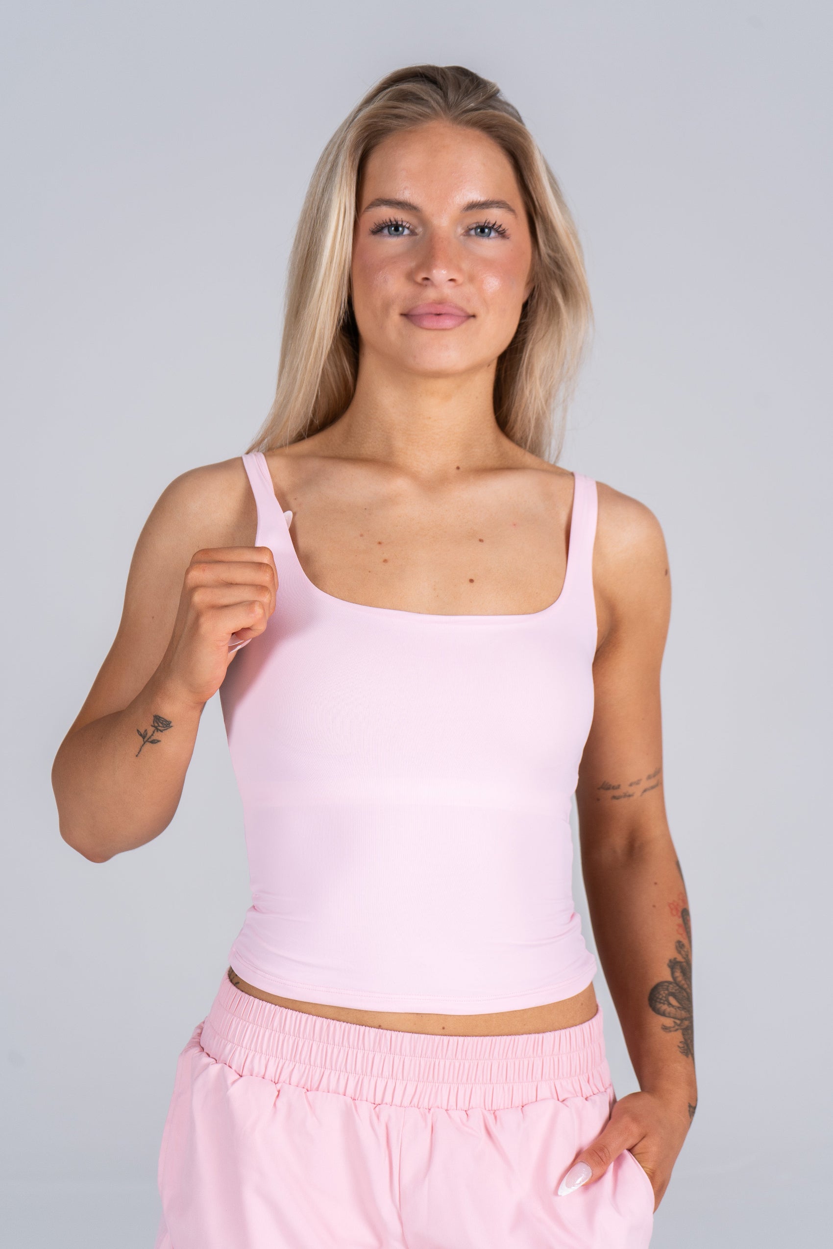 Softluxe™ U-neck Fitted Tank