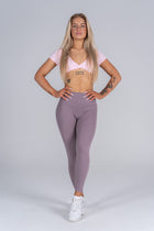 Softluxe Front Twist SS Top