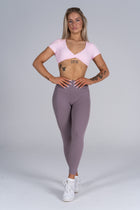 Softluxe Front Twist SS Top