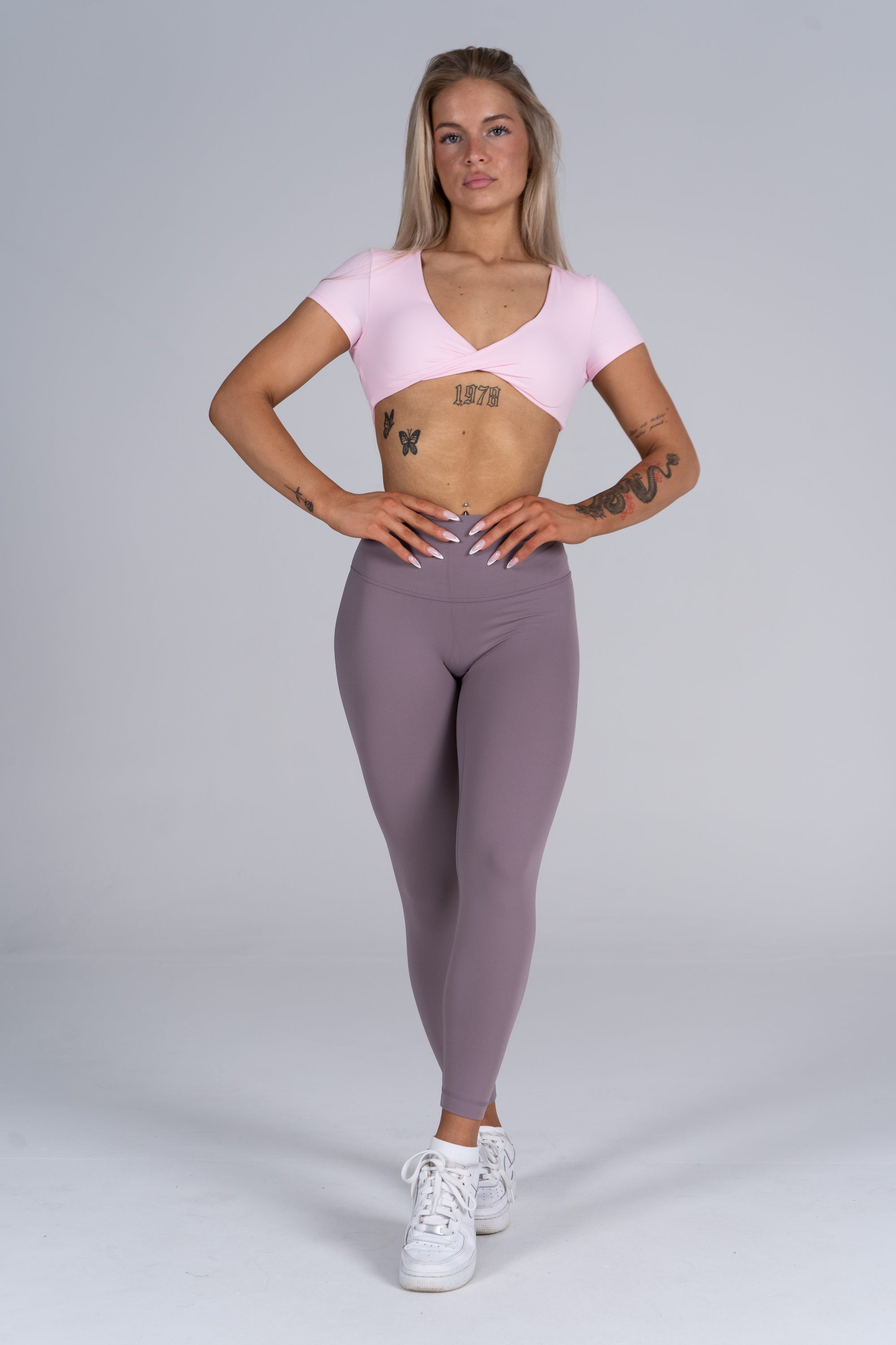 Softluxe Front Twist SS Top