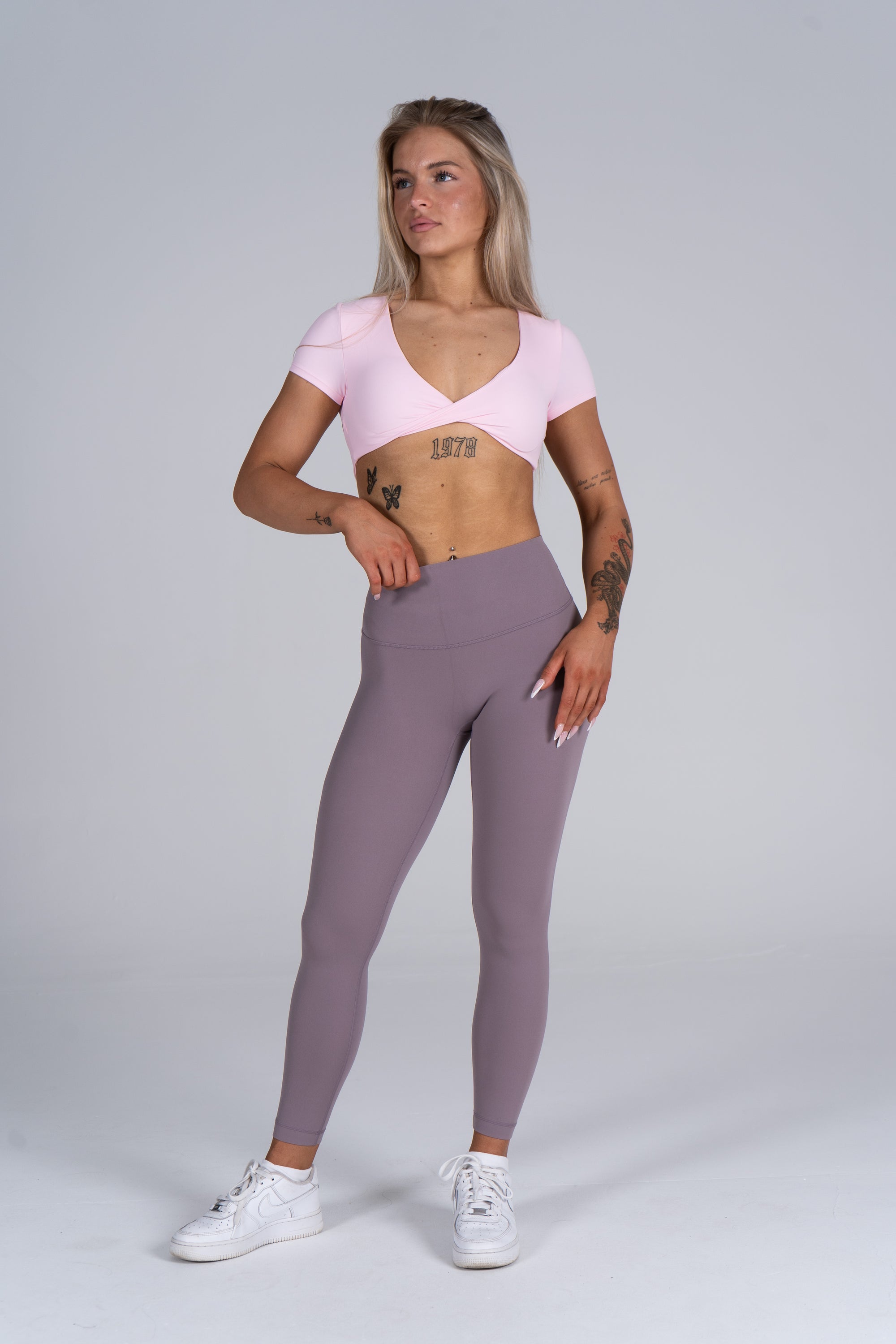 Softluxe Front Twist SS Top