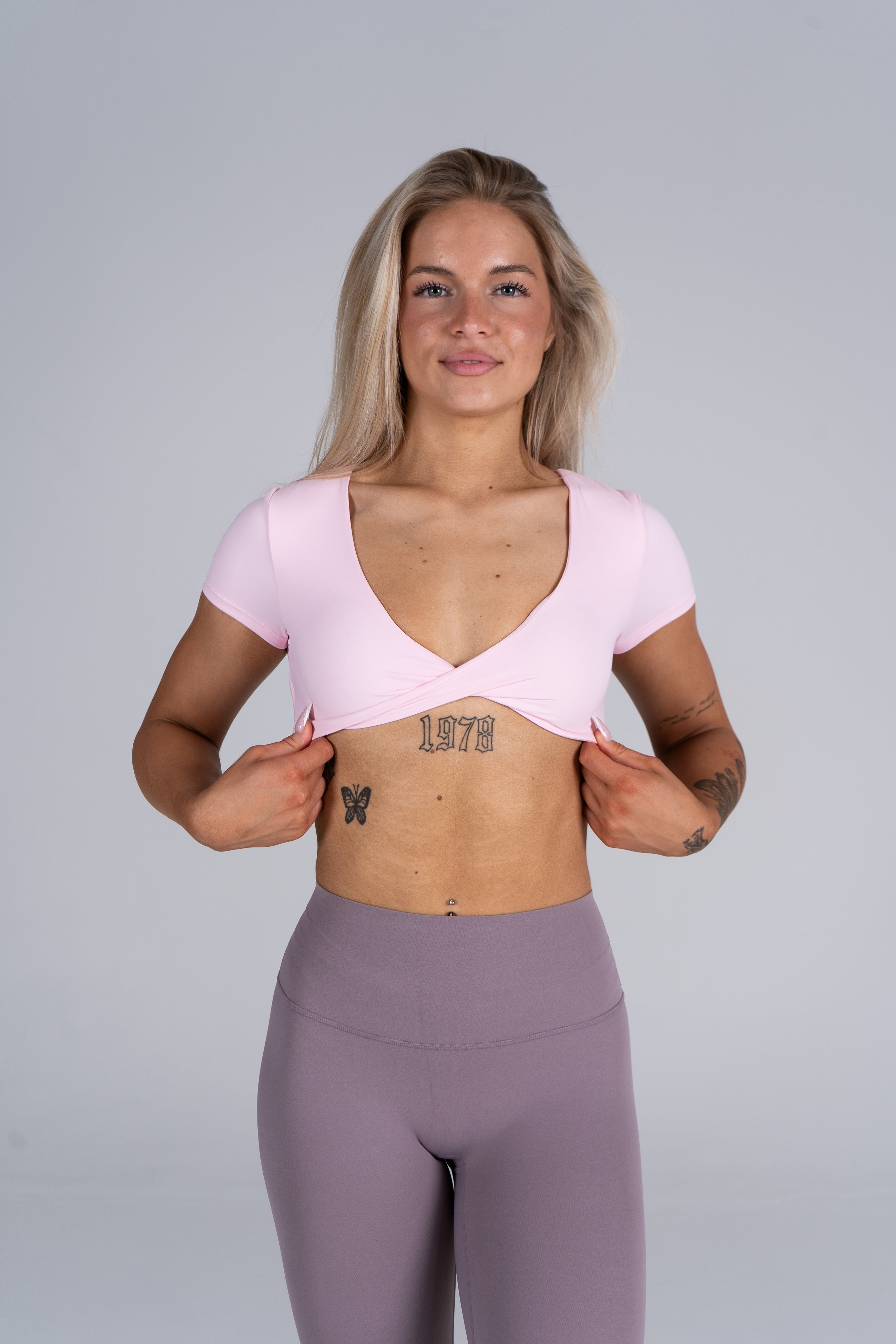 Softluxe Front Twist SS Top