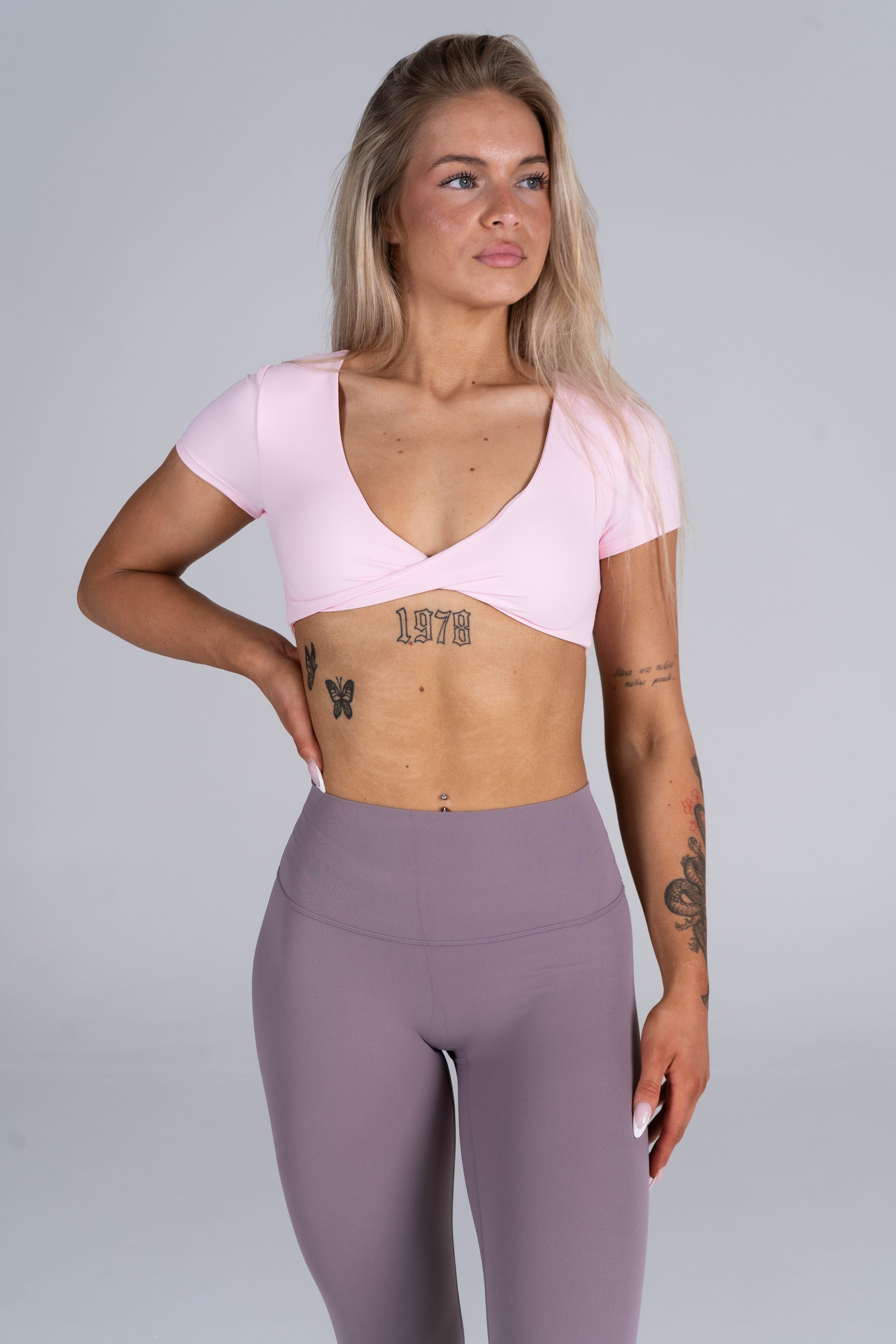 Softluxe Front Twist SS Top