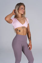 Softluxe Front Twist SS Top