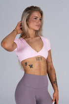 Softluxe Front Twist SS Top