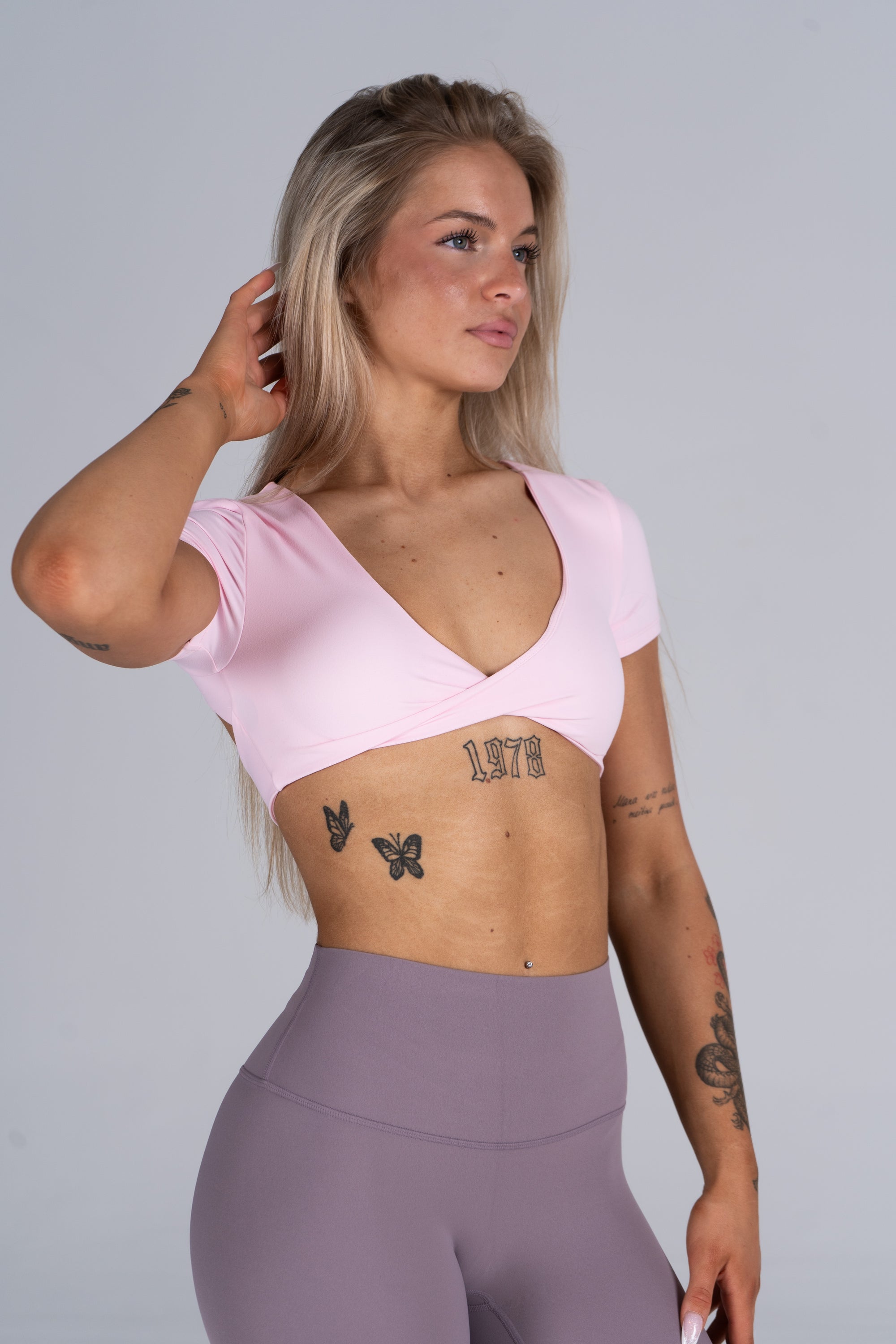 Softluxe Front Twist SS Top