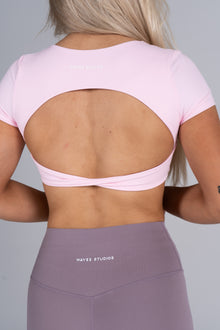 Softluxe Front Twist SS Top