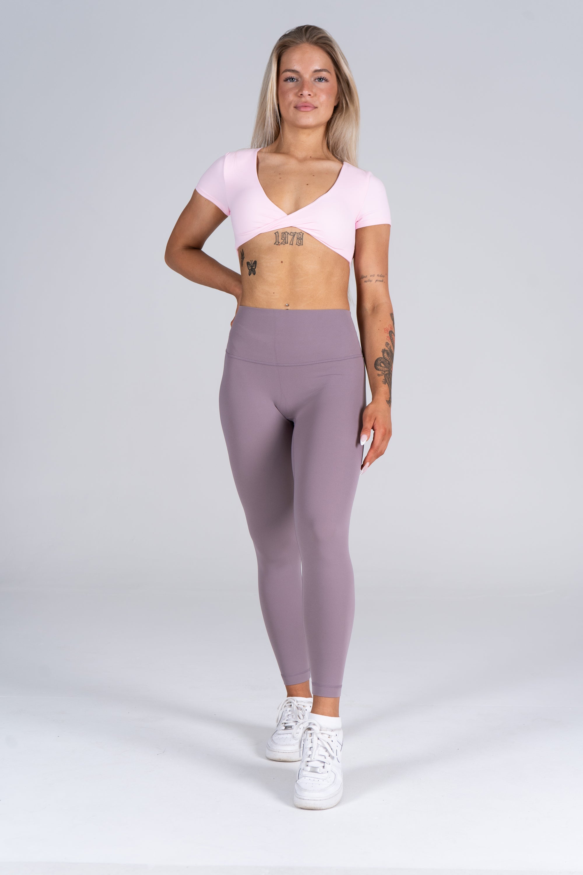 Softluxe Front Twist SS Top