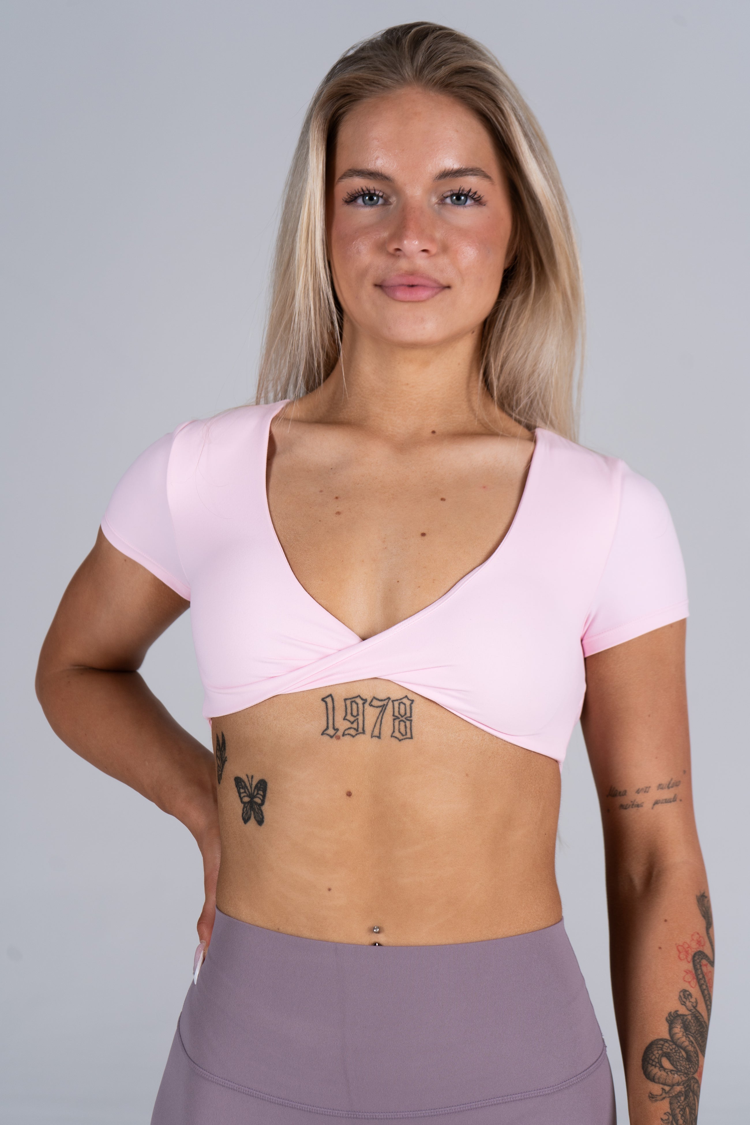 Softluxe Front Twist SS Top