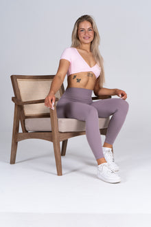 Softluxe Front Twist SS Top
