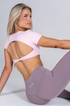 Softluxe Front Twist SS Top