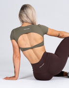 Softluxe™ - Front Twist SS Top