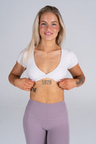 Softluxe Front Twist SS Top