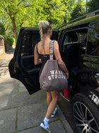 Branded Strap Tote Bag