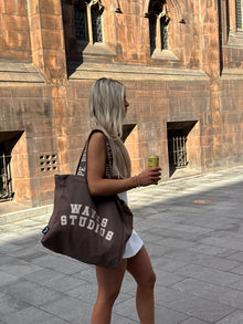 Branded Strap Tote Bag