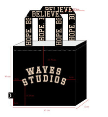 Branded Strap Tote Bag