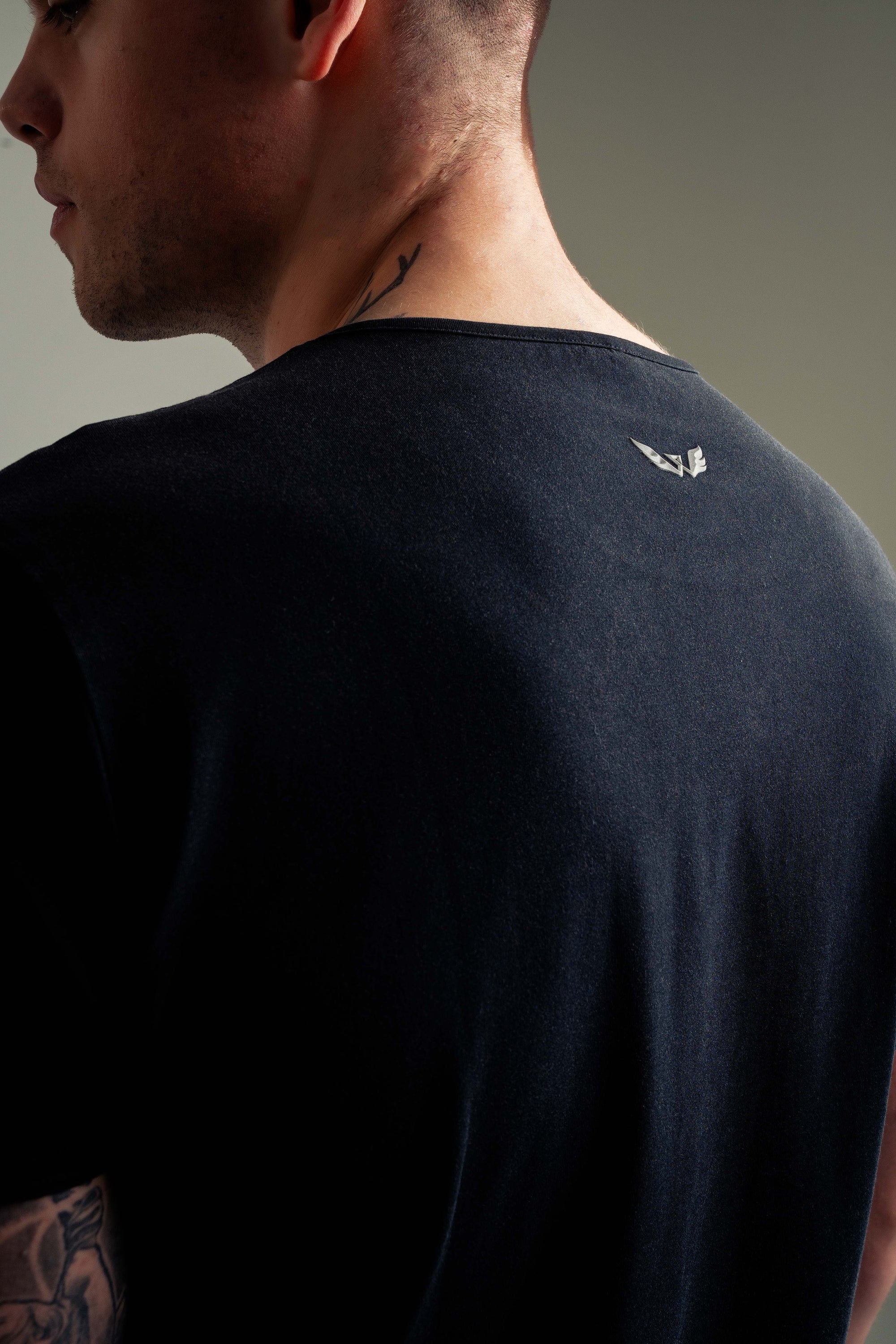 Scoop Neck Fitted Tee