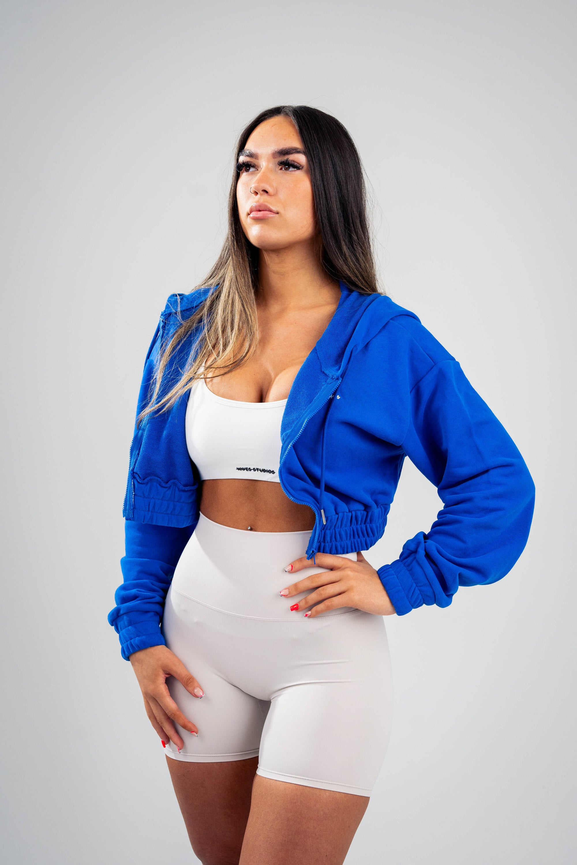 Seamless Scoop Neck Sports Bra