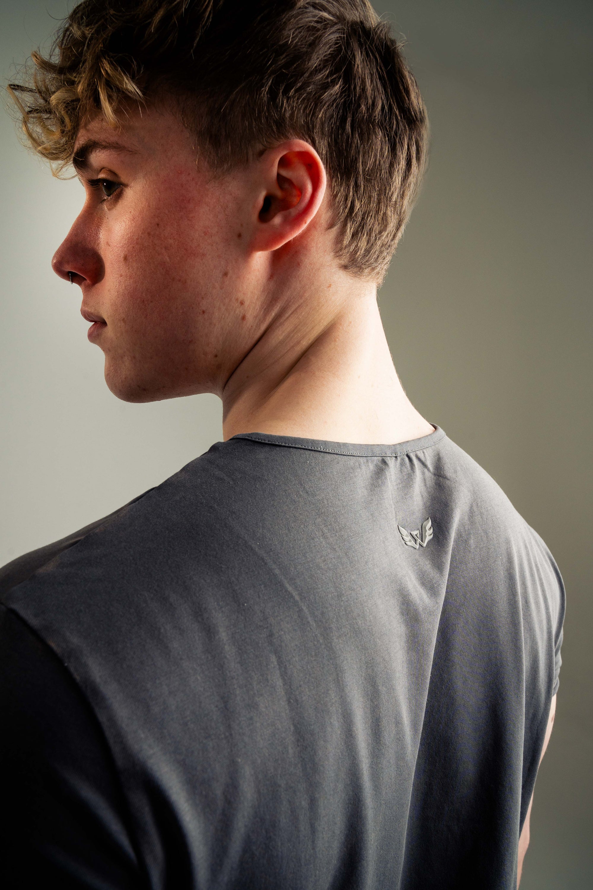 Scoop Neck Fitted Tee