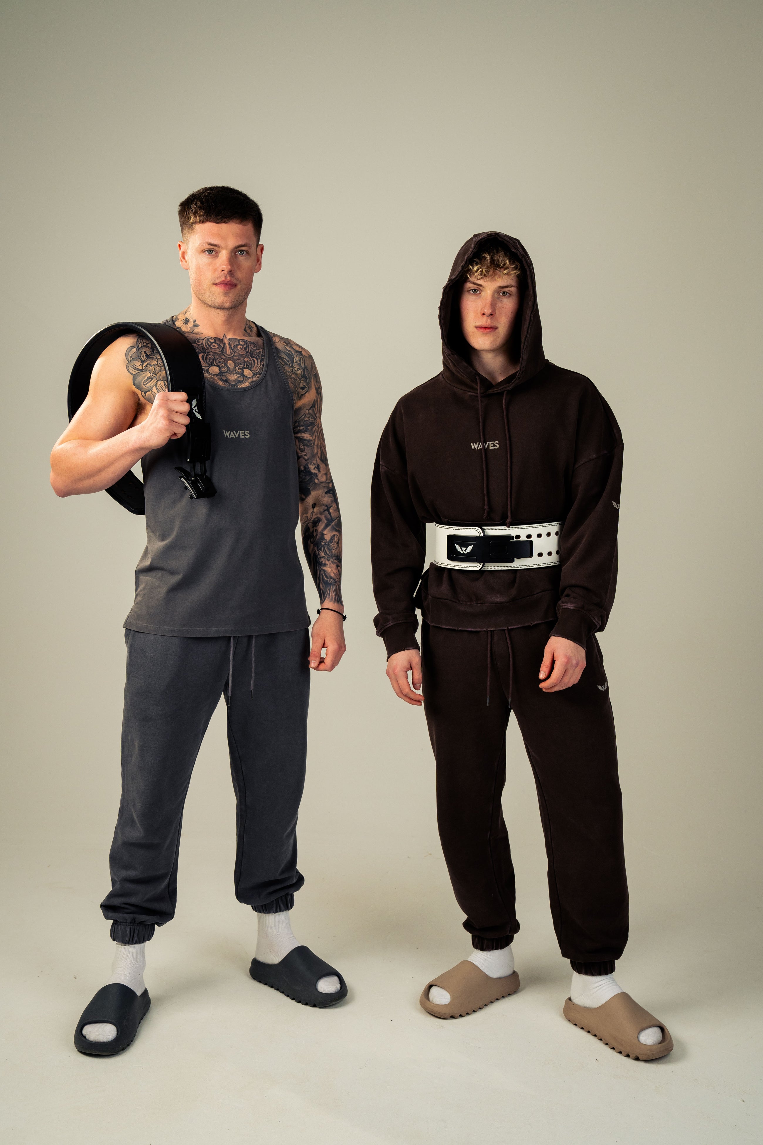 13mm Lever Belt - Leather