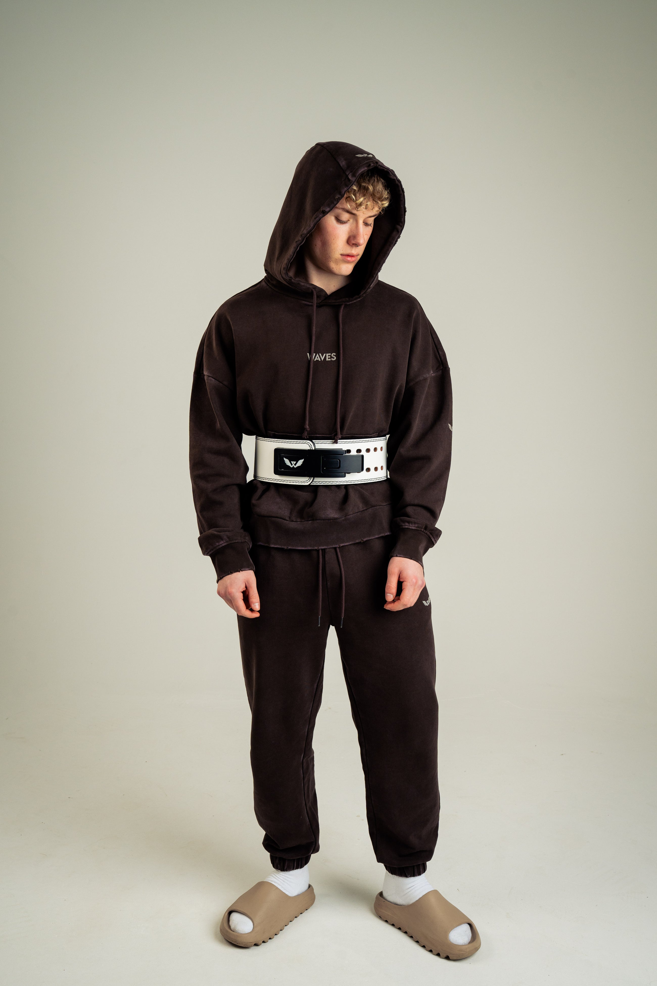 13mm Lever Belt - Leather