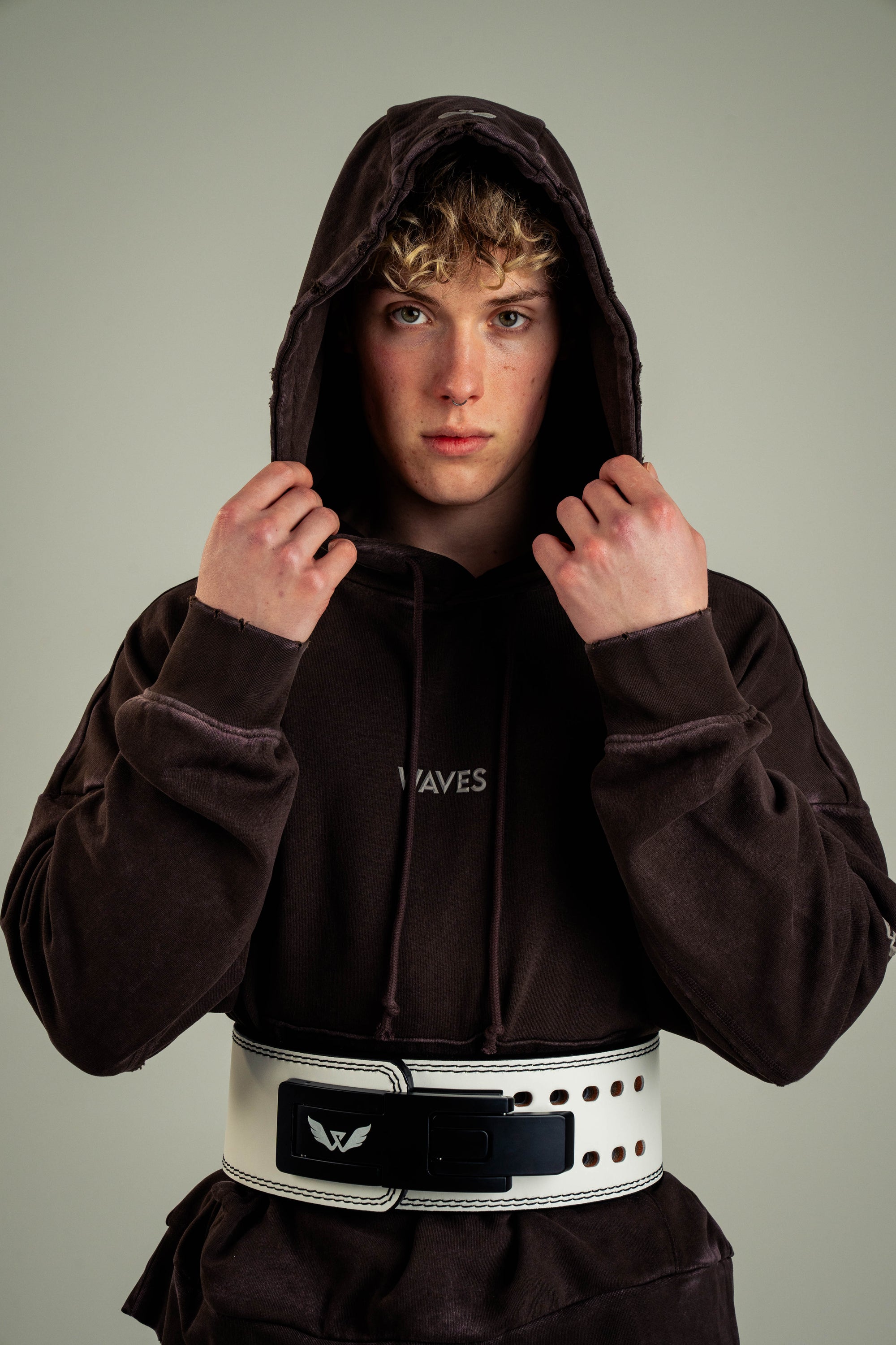 13mm Lever Belt - Leather