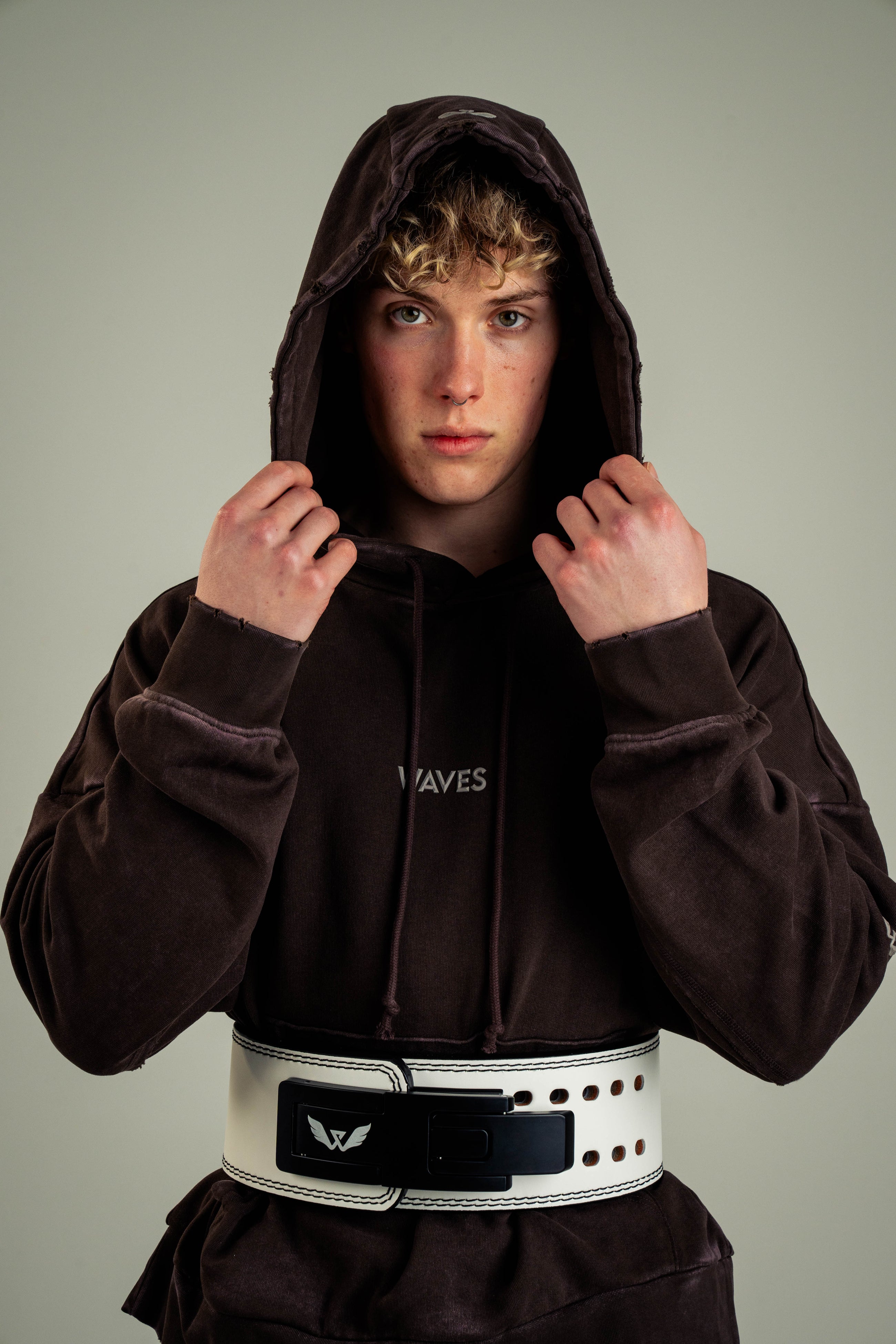13mm Lever Belt - Leather