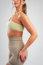 Single Shoulder Sports Bra