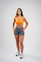 Seamless Scoop Neck Sports Bra
