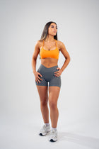 Seamless Scoop Neck Sports Bra