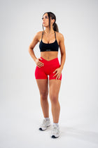 Crossover Seamless Scrunch Shorts