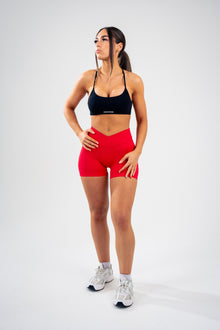 Crossover Seamless Scrunch Shorts