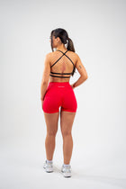 Crossover Seamless Scrunch Shorts