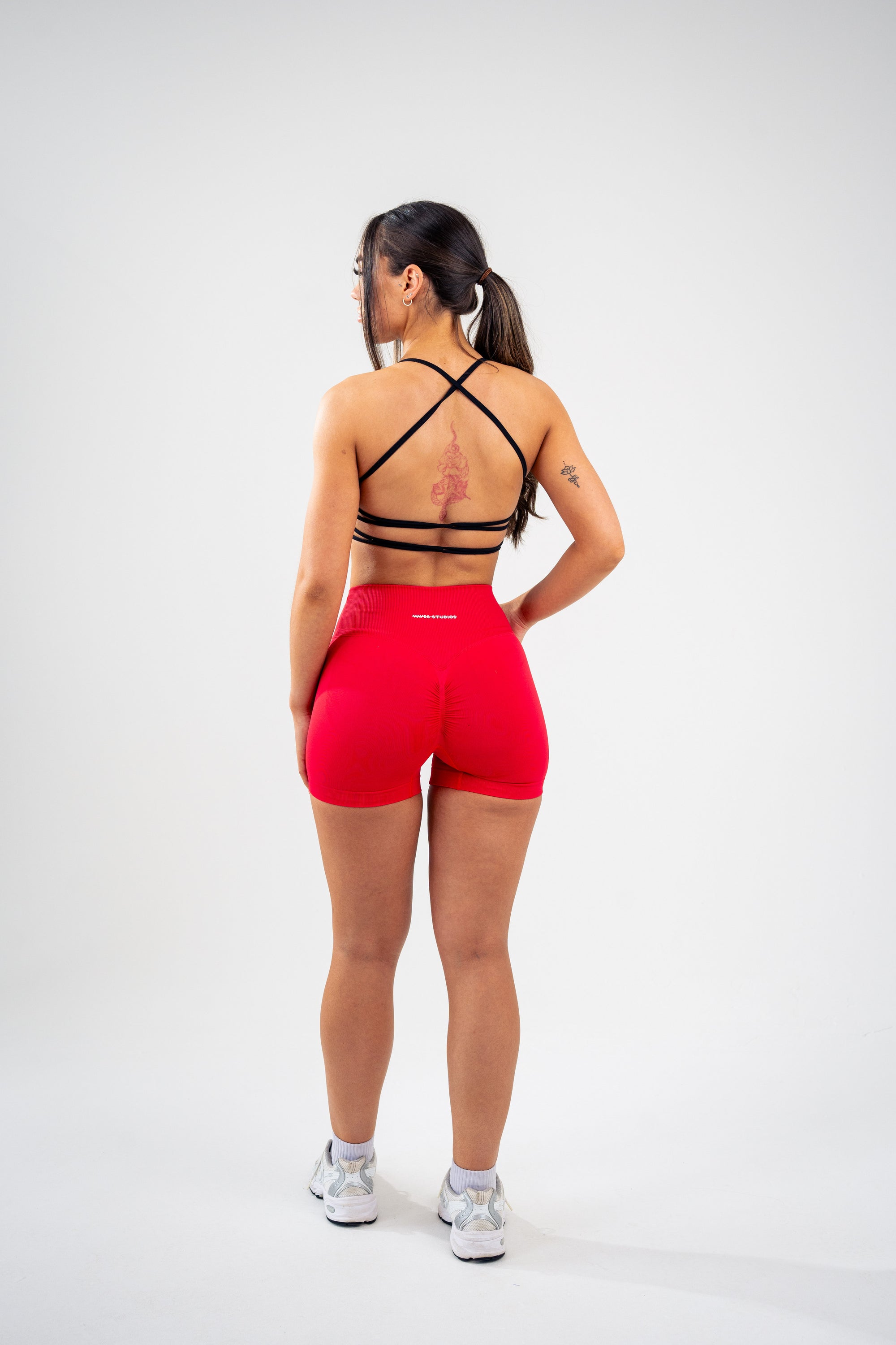 Seamless Scoop Neck Sports Bra
