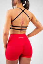 Crossover Seamless Scrunch Shorts