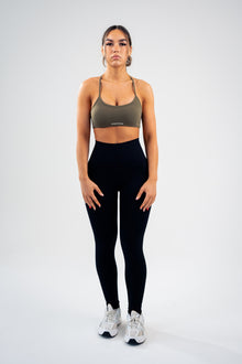 Seamless Scoop Neck Sports Bra