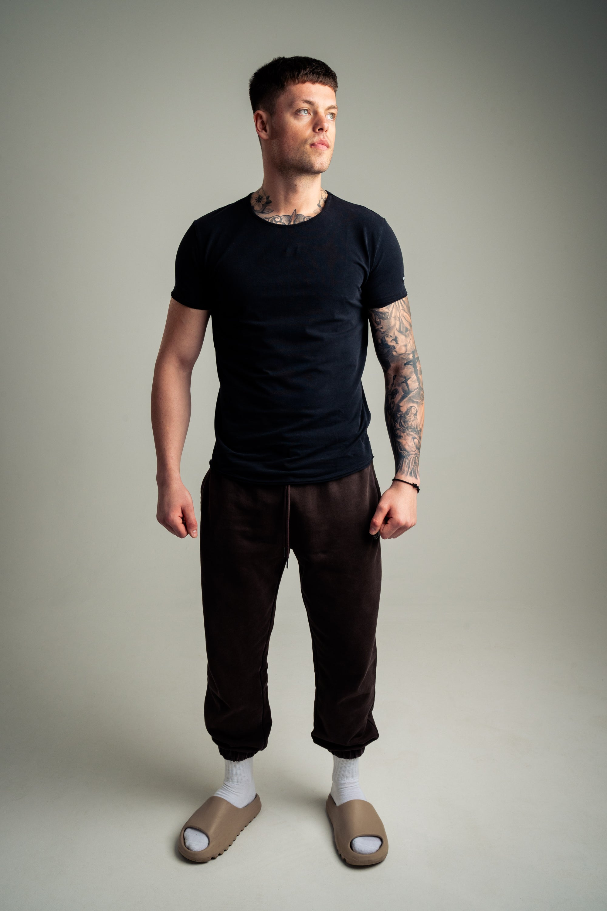 Scoop Neck Fitted Tee