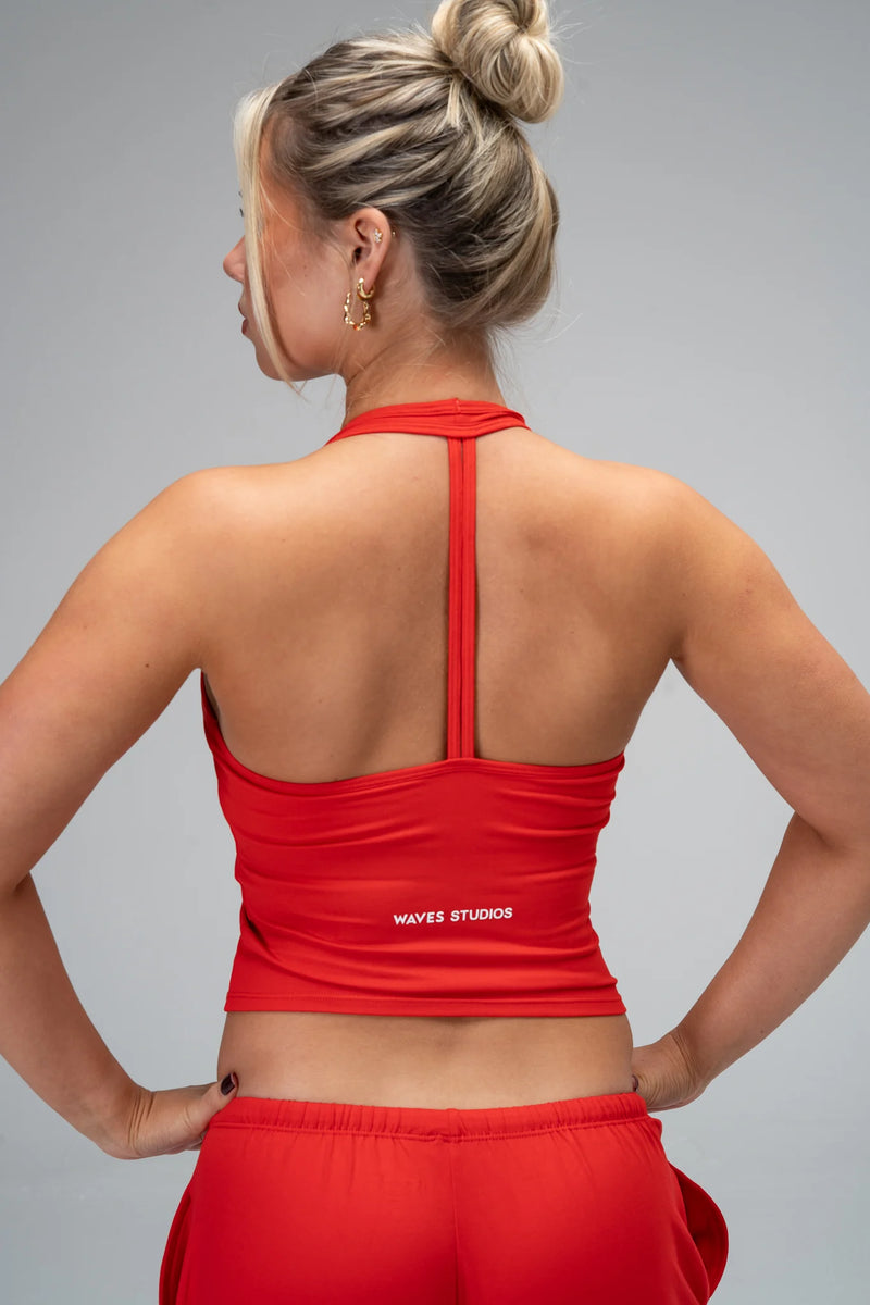 Timeless Fitted Halter Tank